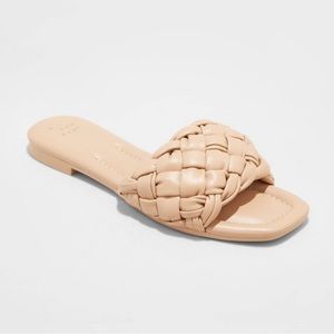 Women's Carissa Slide Sandals - A New
Day™ Tan 8